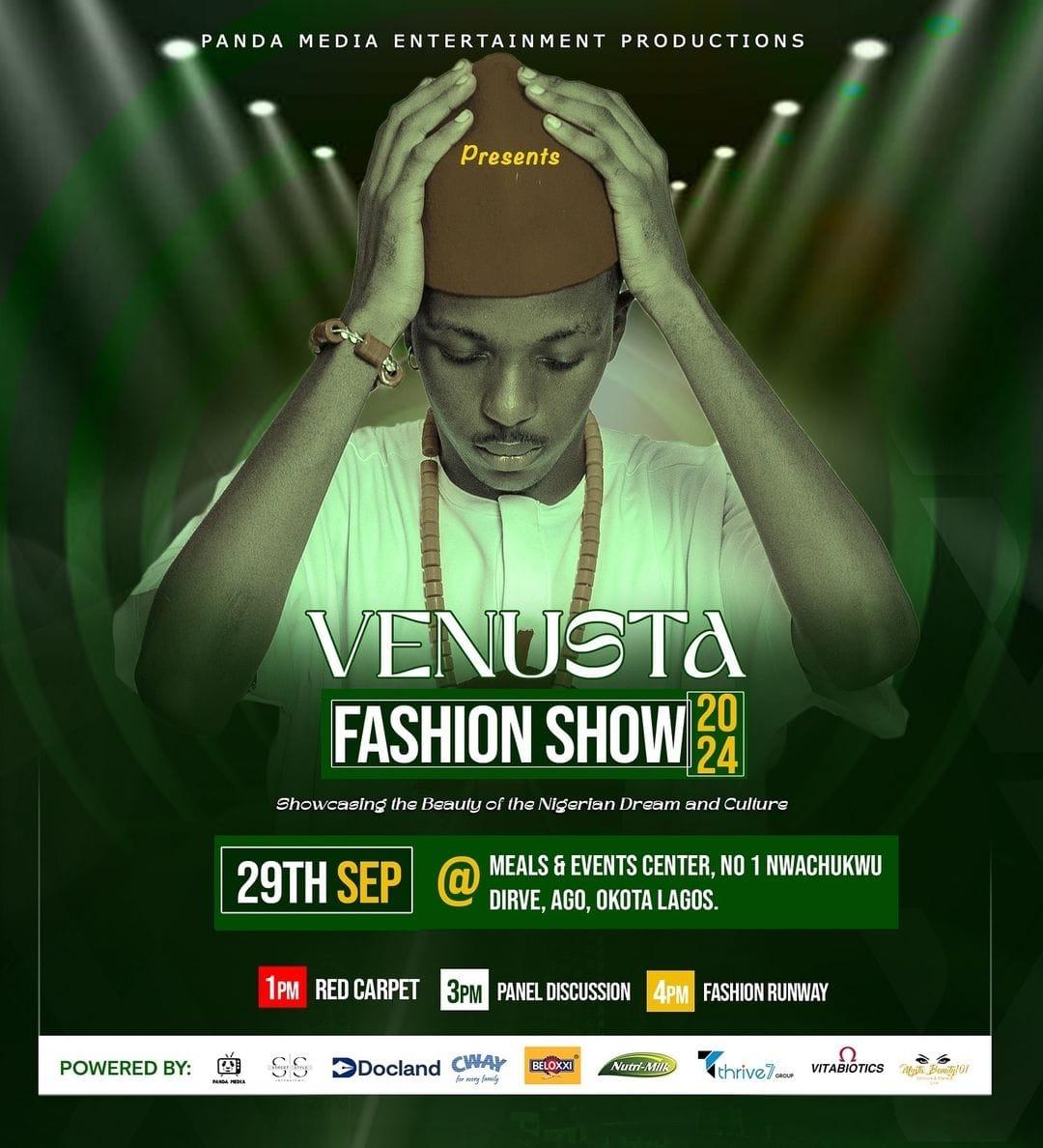 Celebrating Nigerian Creativity at VENUSTA FASHION SHOW 2024